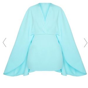 Cape mini dress
